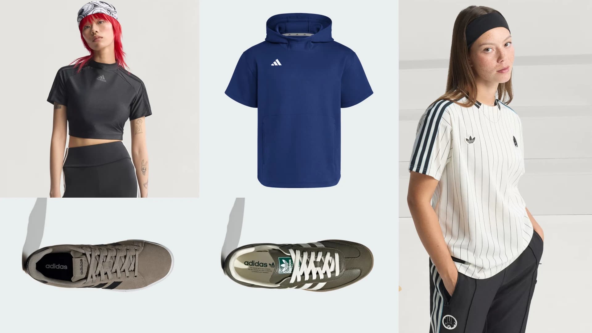 Image showing different variation of adidas logos